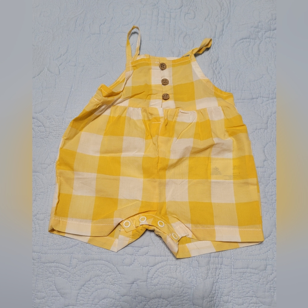 Yellow romper